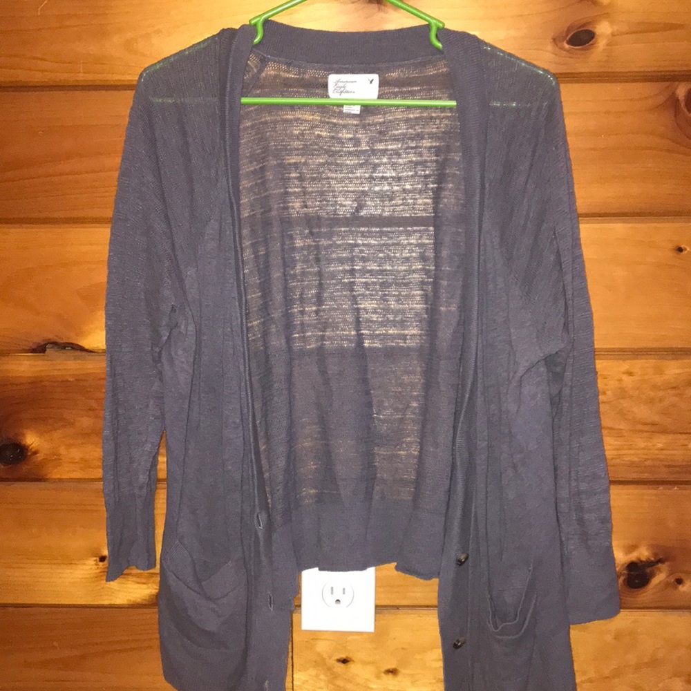 AMERICAN EAGLE size:XL 3/4 sleeved sweater